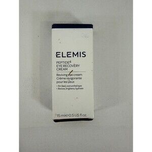 ELEMIS Peptide4 Eye Recovery Cream, Reviving Eye Cream, 0.5 Fl Oz NEW in box